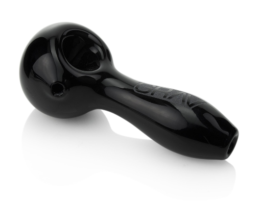 Photograph of product: Grav | Classic Spoon | Pipe | Black