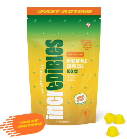 Photograph of product: Pineapple Express | Gummies | 100mg (10ct)