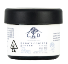 Photograph of Product: C.A.D - Nana's Cooling Greaze - Topical - 1.9oz - 100mg CBD/300mg THC