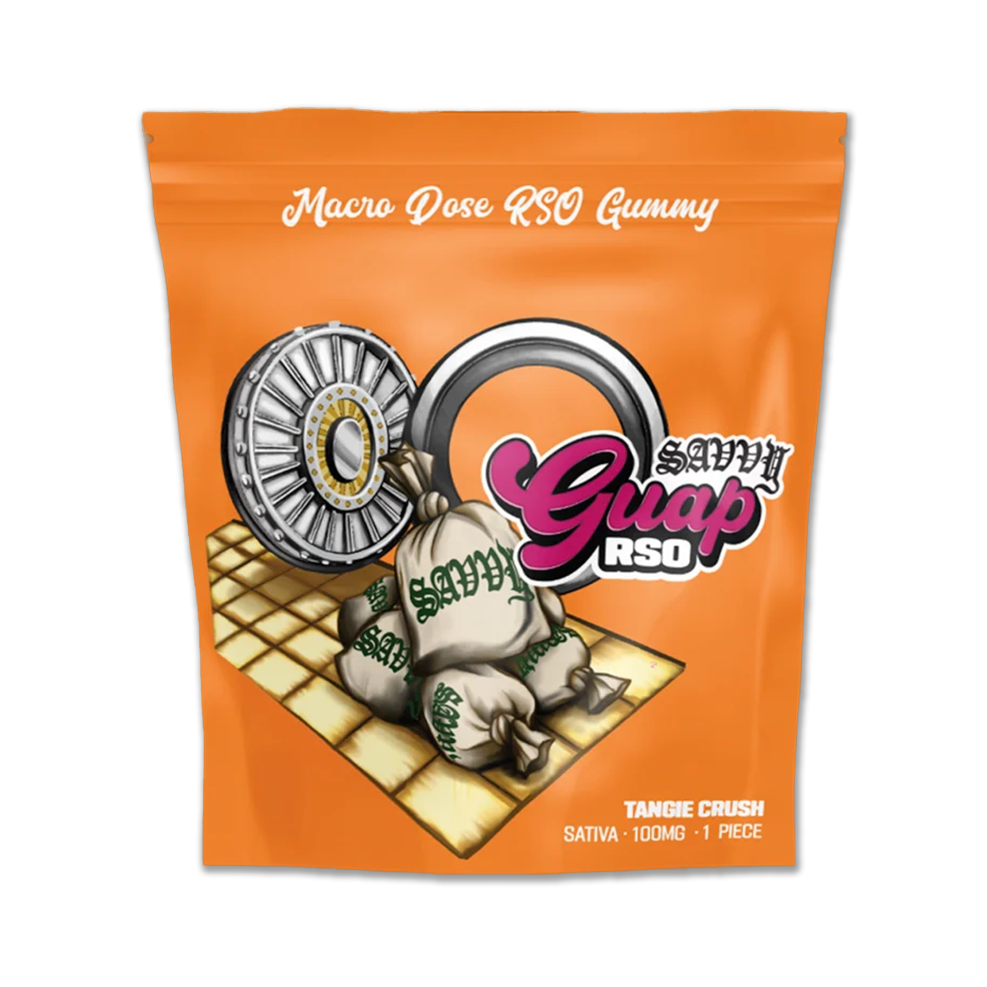 Photograph of product: Gummy | RSO Tangie Crush