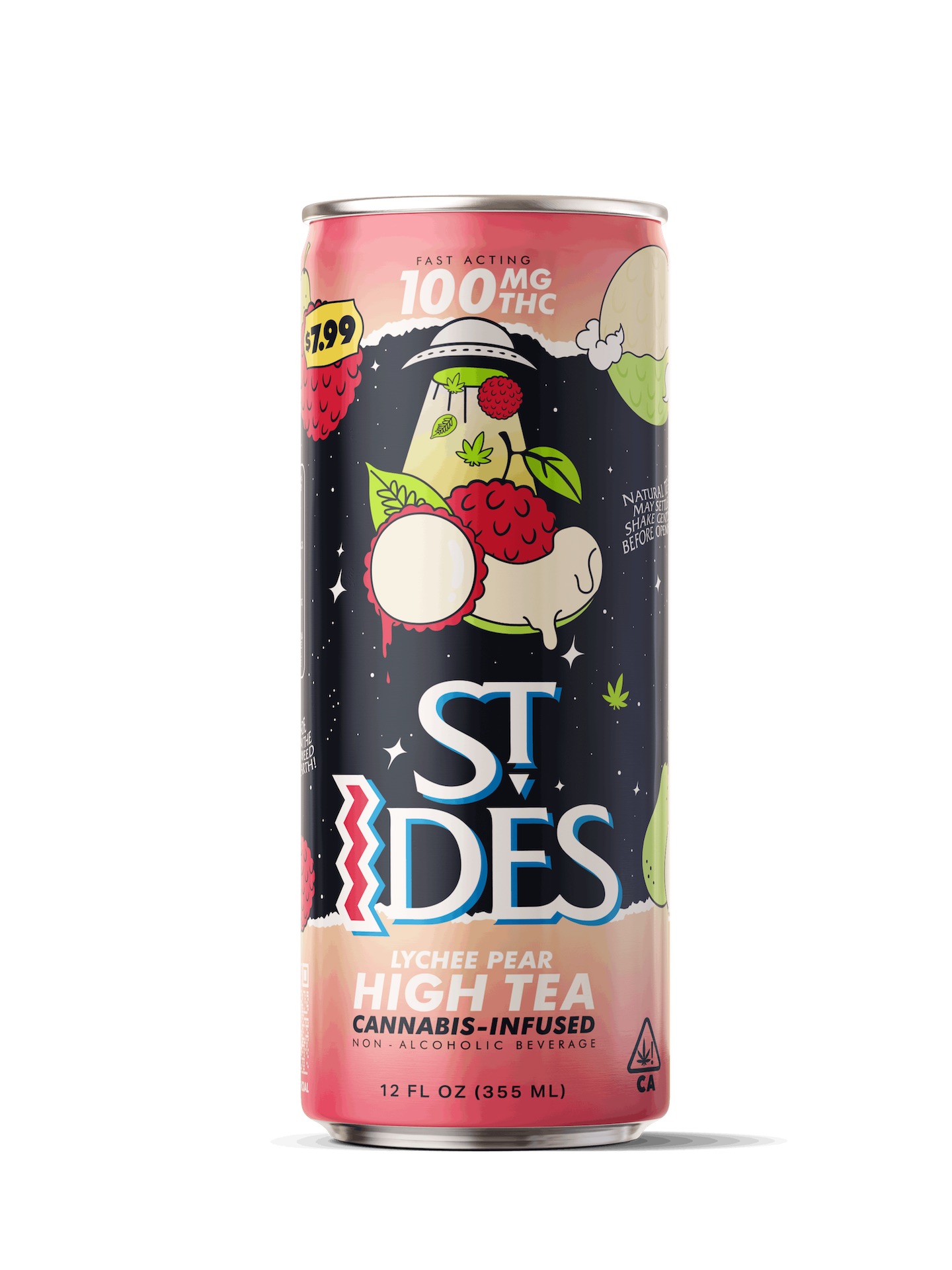 Photograph of product: St Ides: Lychee Pear High Tea 100mg