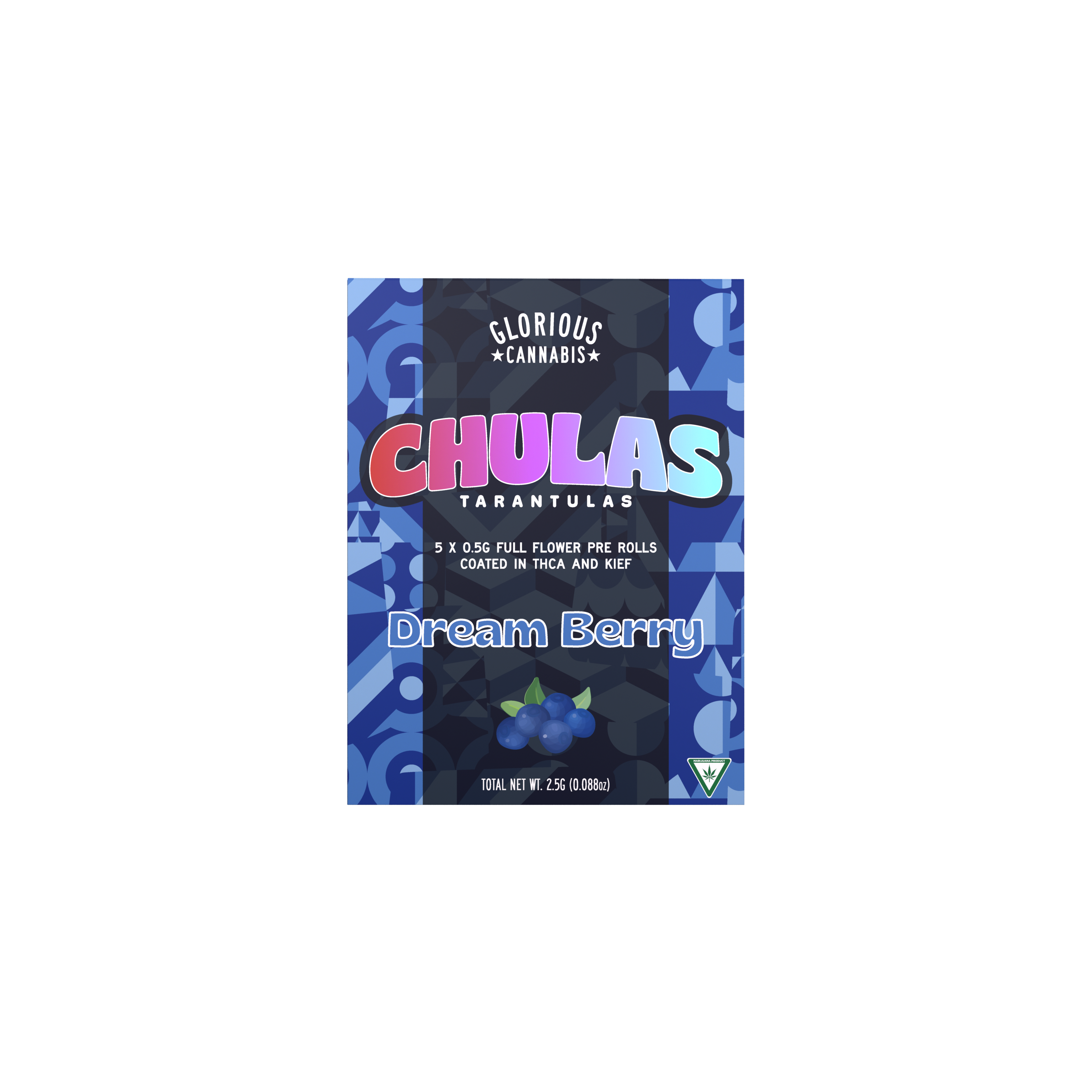 Photograph of product: Dream Berry Chulas | 5 X .5G