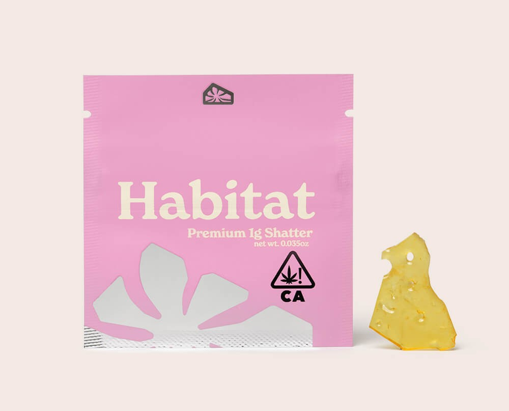 Photograph of product: Space Lemonade 1g Shatter