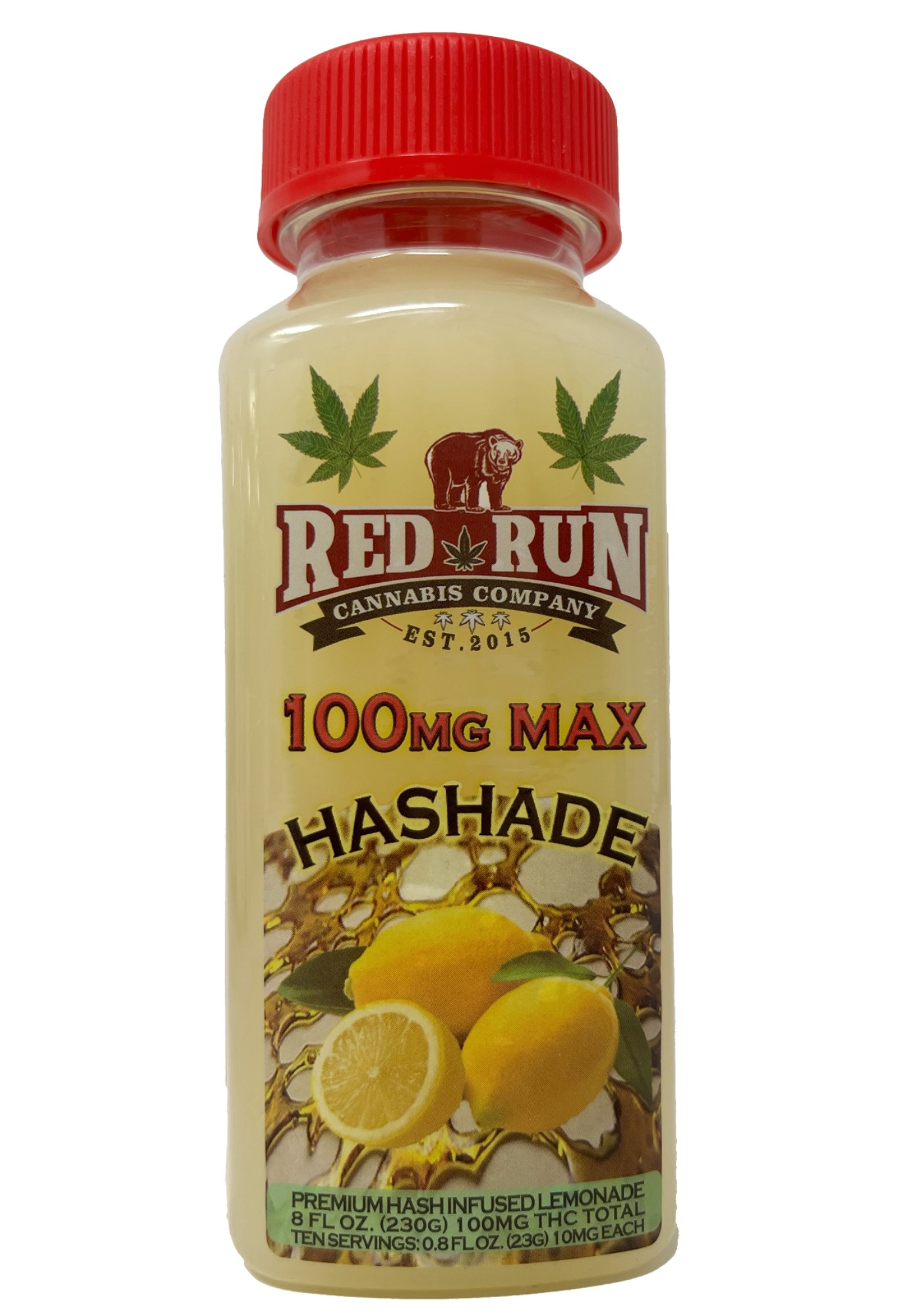 Photograph of product: 100mg TH-oui "au chocolatade" Lemonade by Red Run Oui'd Cultivators