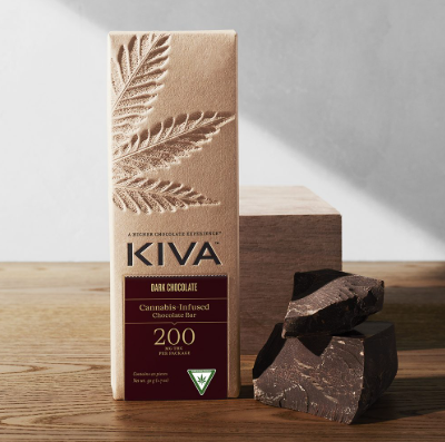 Photograph of product: Dark Chocolate Bar (100mg) [H]