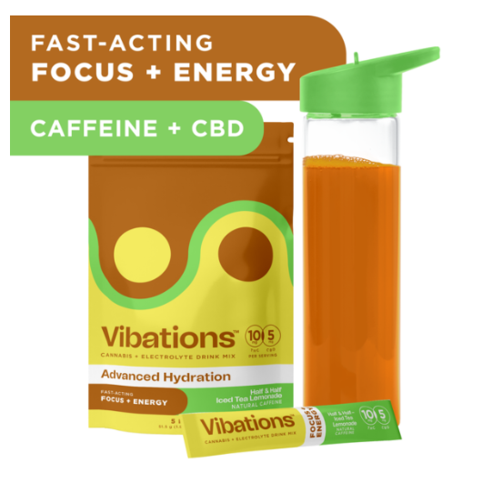 Photograph of product: 50mg | Half & Half -Ice Tea Lemonade (CBD/TH-oui)