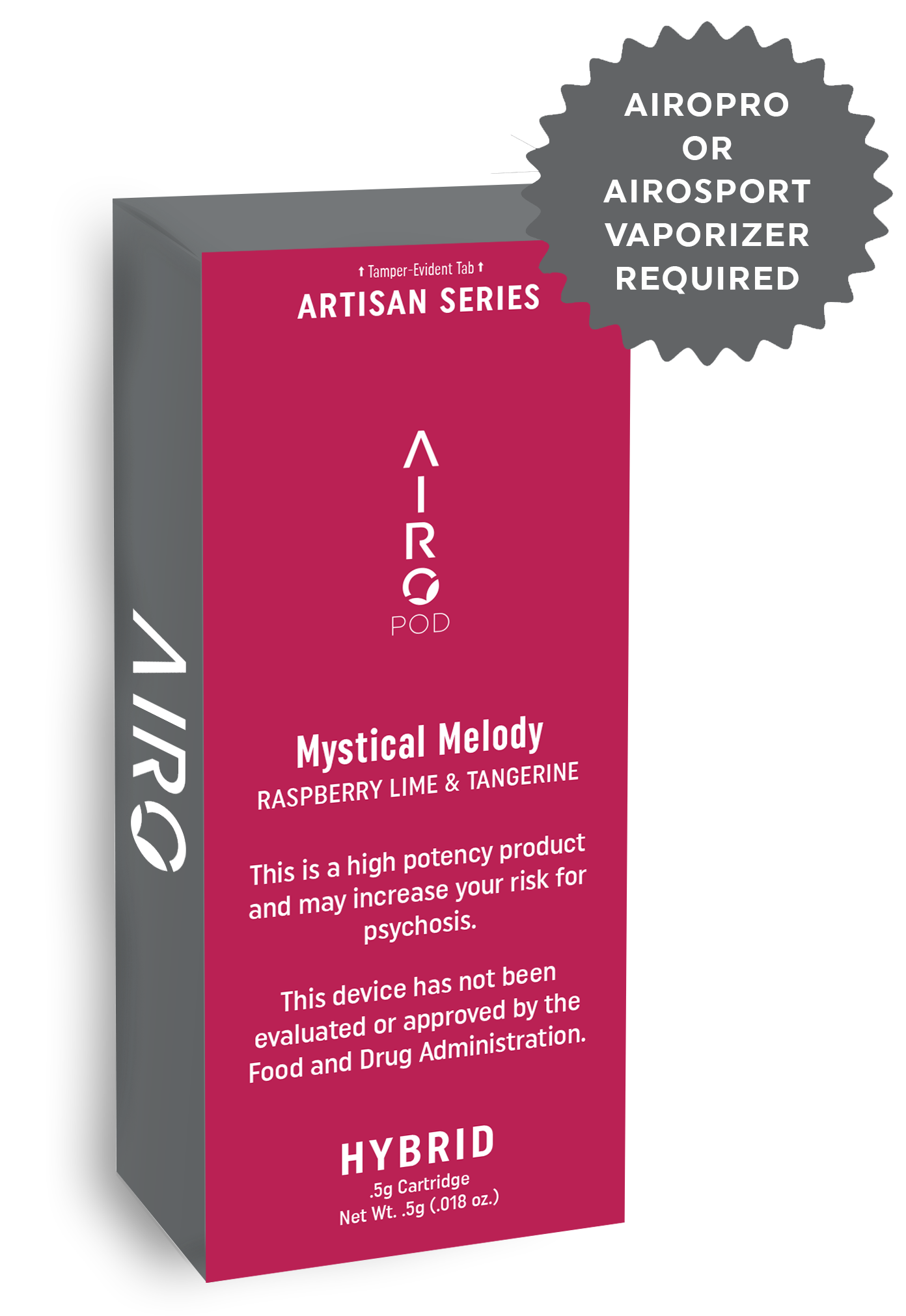 Photograph of product: Airo  |  Mystical Melody  | Vape Carts