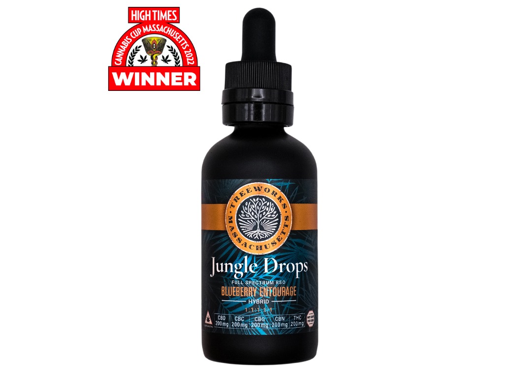 Photograph of product: Tincture | Jungle Drops 1:1:1:1:1 | Blueberry Entourage | 60ml
