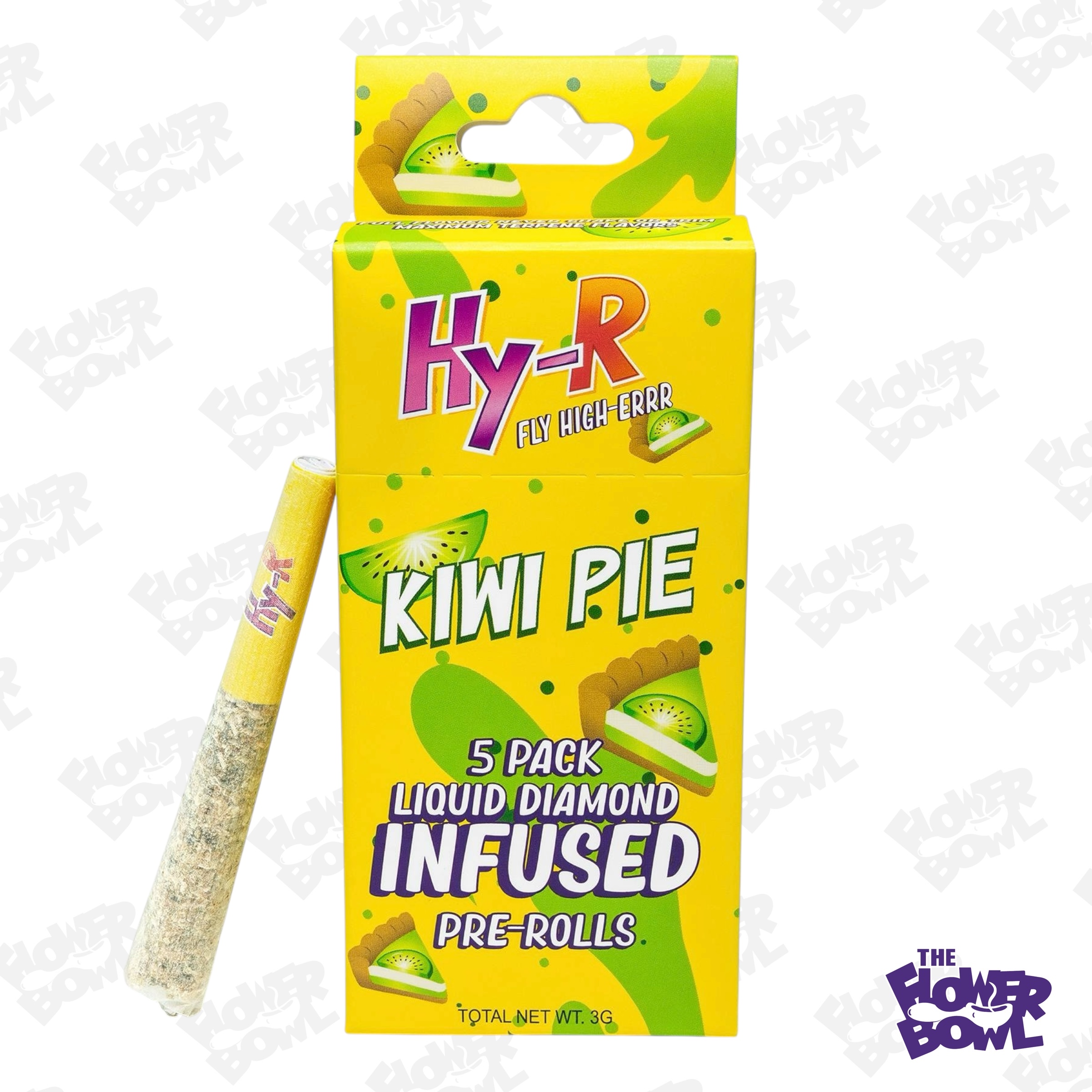 Photograph of product: AU HY-R: Kiwi Pie Infused (5x 0.6g) 5-pack