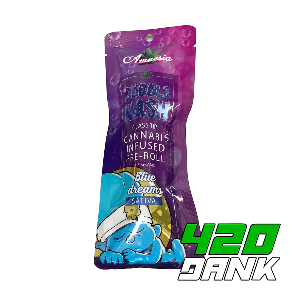 Photograph of product: Amnesia - 1.3G Bubble au chocolat Pre-Roll - Watermelon Freeze (H)