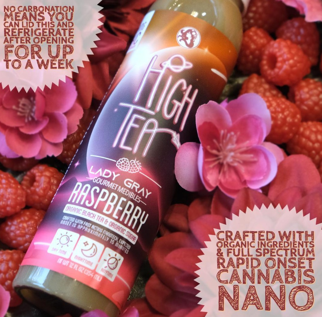 Photograph of product: LG High Tea Raspberry 100mg