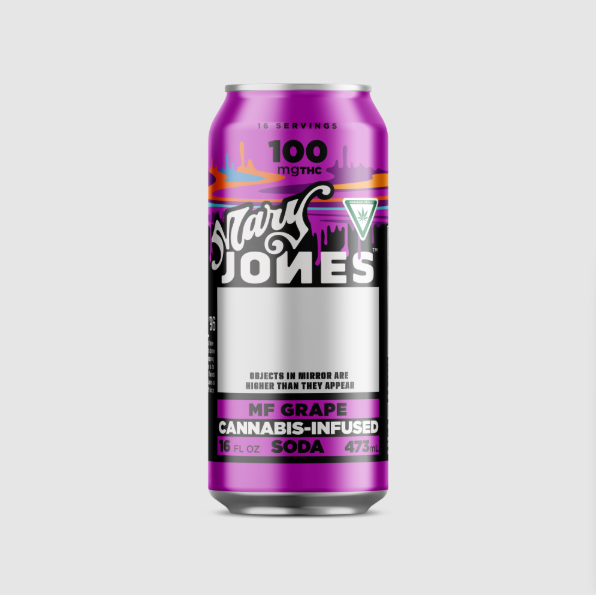 Photograph of product: MF Grape Soda | 100mg x 1pk | Mary Jones