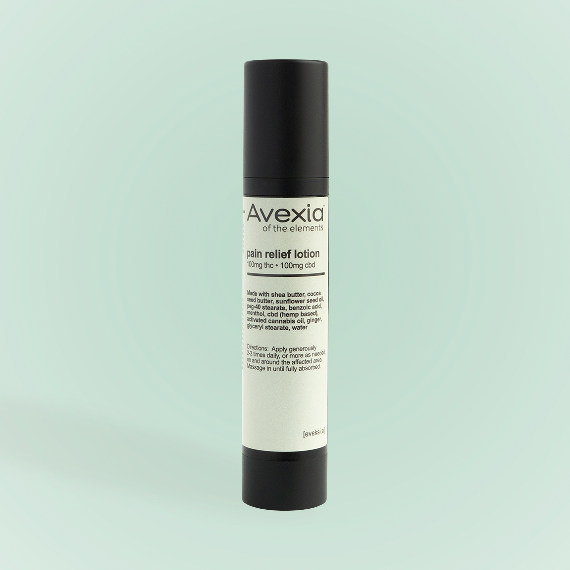 Photograph of product: Pain Relief 1:1 CBD:TH-oui Lotion [2oz] 100mg CBD/100mg TH-oui