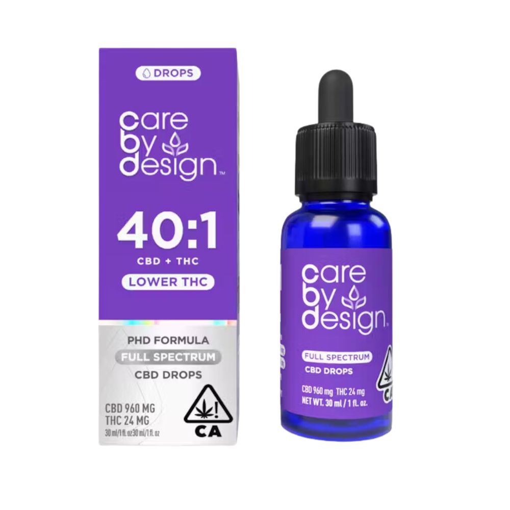 Photograph of product: 40:1 FULL SPECTRUM DROPS 30ML - CARE BY DESIGN