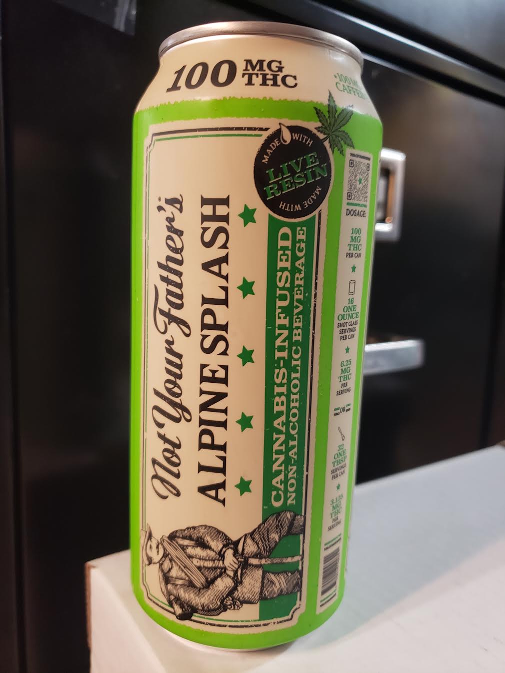 Photograph of product: 100mg  Alpine Splash - Not your father's