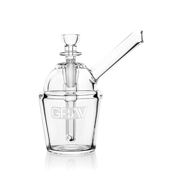 Photograph of product: Accessories - GRAV - Slush Cup Pocket Bubbler - Clear