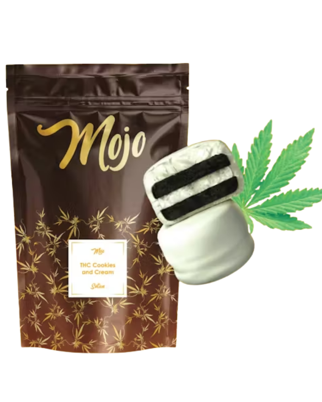 Photograph of product: REC | Mojo | Cookies and Cream Bites | 200mg