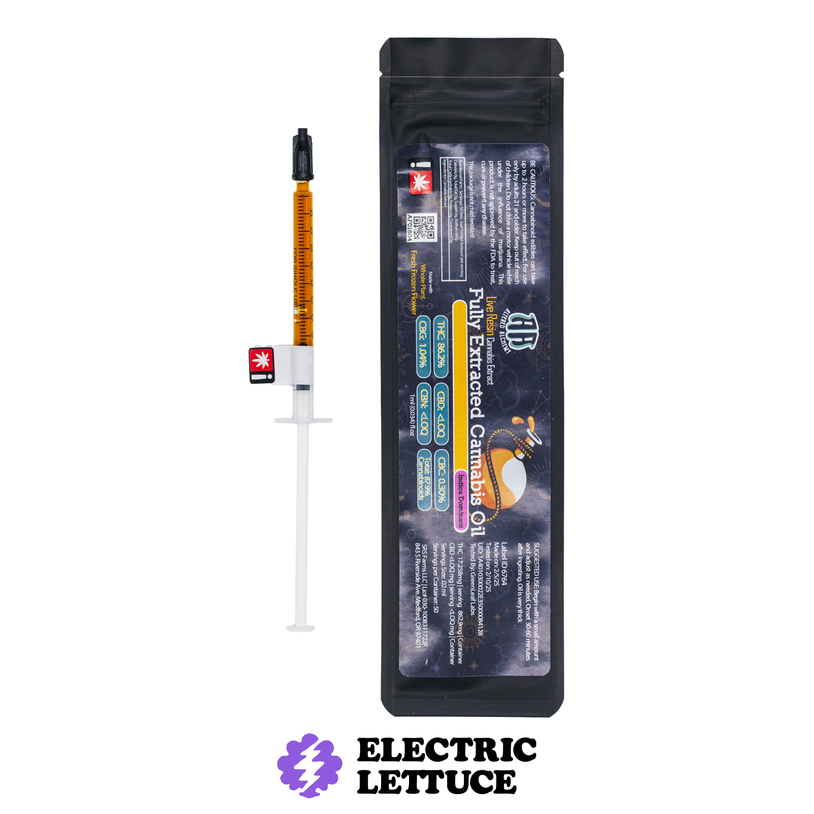 Photograph of product: Altered Alchemy Shave Ice FECO 1g