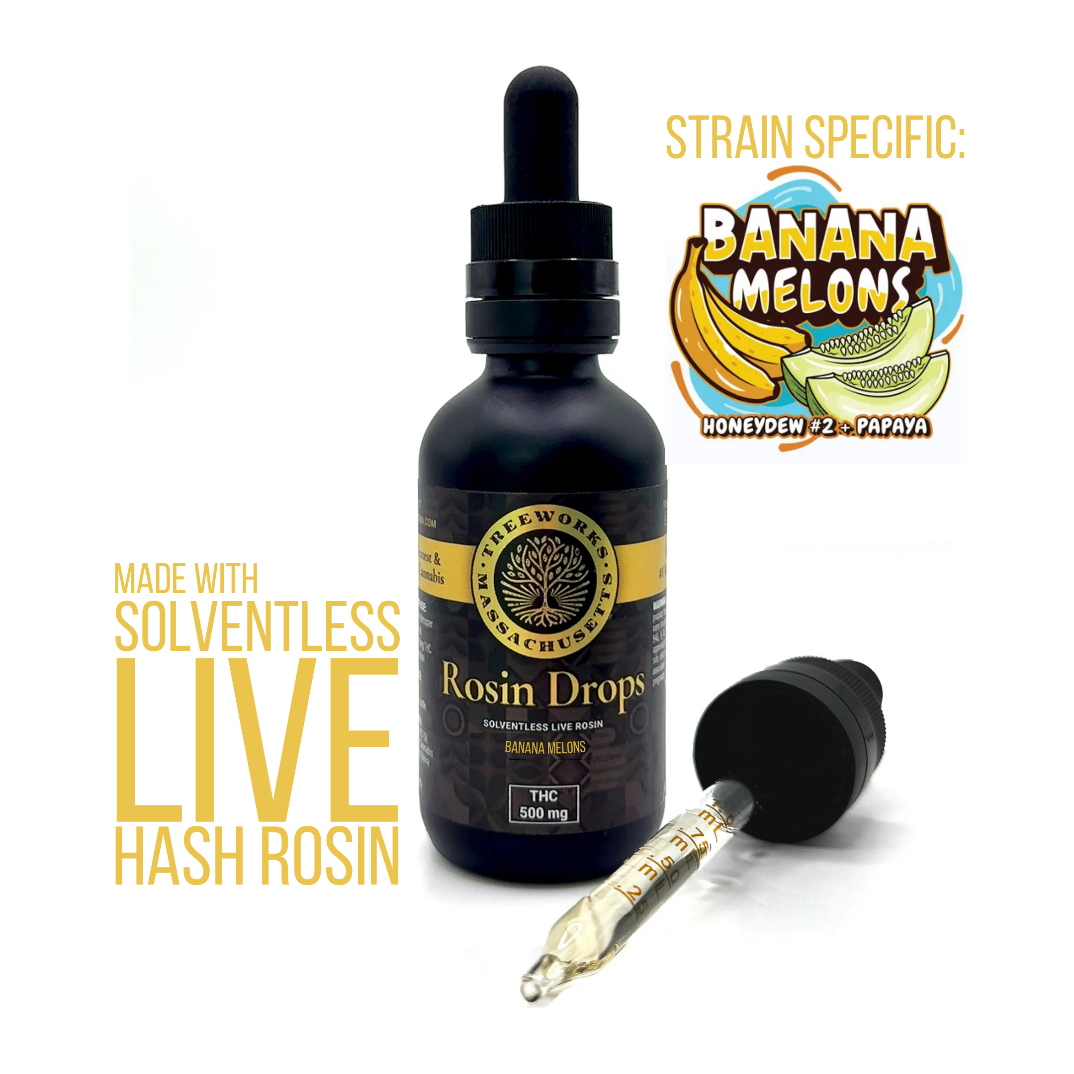 Photograph of product: Rosin Drops | Tincture | 50ml