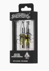 Photograph of product: Gelato (H) Distillate Oil CARTRIDGE 1g - Heavy Hitters