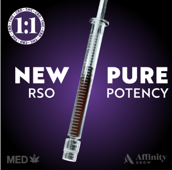 Photograph of product: Divine OG 1:1 RSO Syringe I 00567 (1ml)
