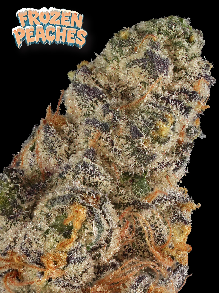 Photograph of product: Prolific Growhouse Frozen Peaches 3.5g