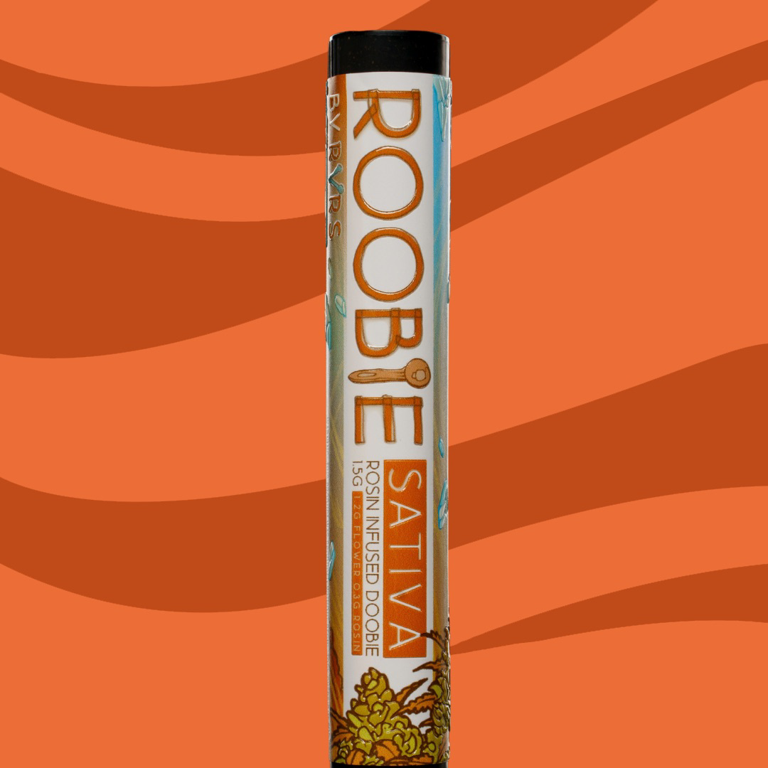 Photograph of product: RVRS - Roobie - Rosin Infused Joint - Mac 1//Cake Crasher - 1.5g