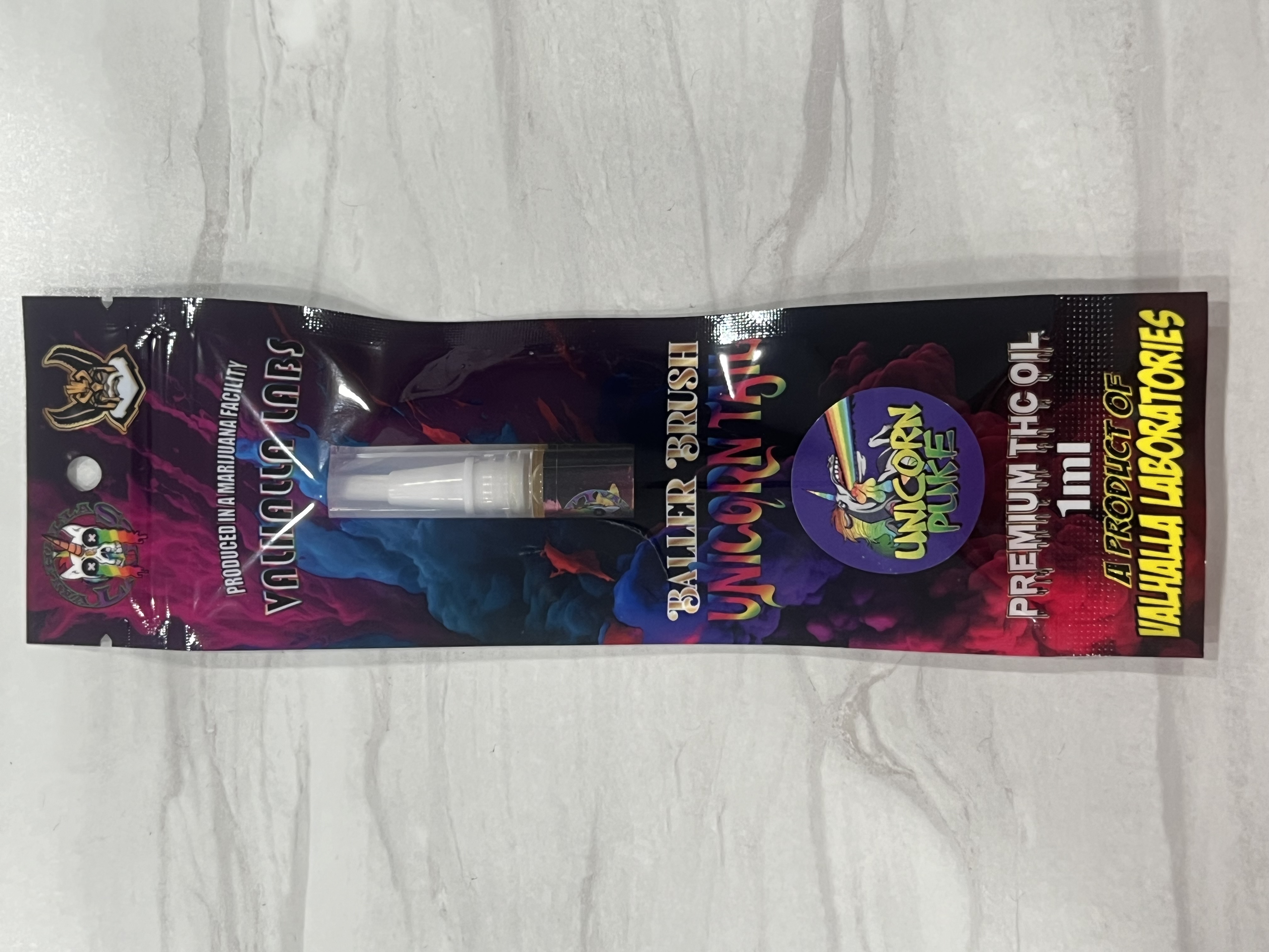 Photograph of product: Brush - Unicorn Puke