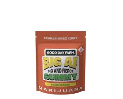 Photograph of product: Good Day Farm - Big AF - Peach Mango - Gummy - 100mg