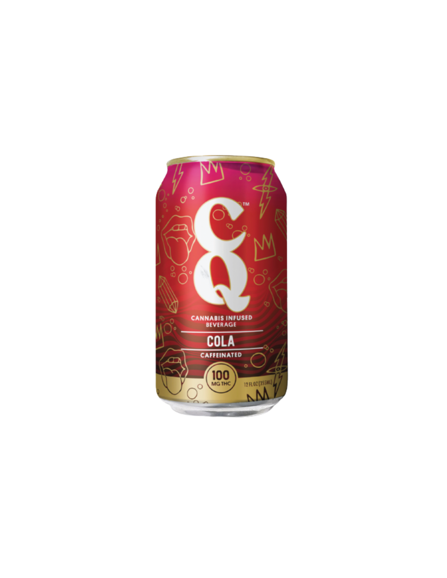 Photograph of product: Cola Infused Soda (12 Fl Oz) Adult Use