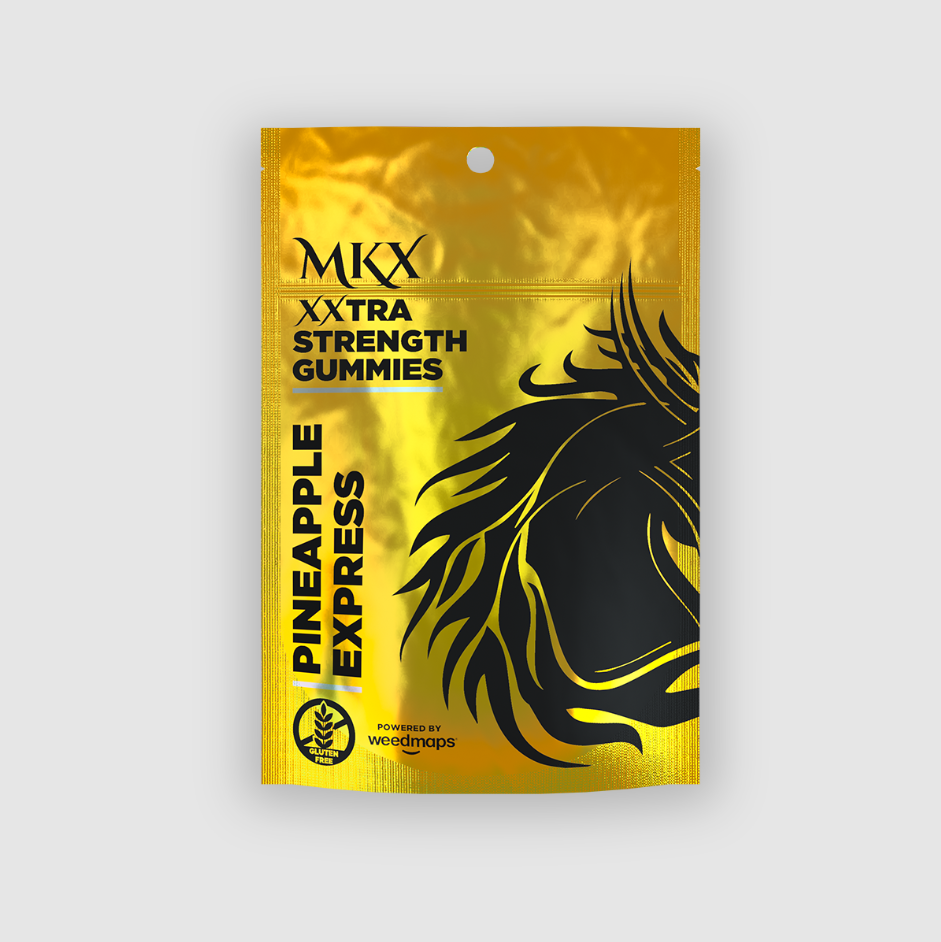 Photograph of product: MKX | Pineapple Express Gummies | 10x20mg | 200mg