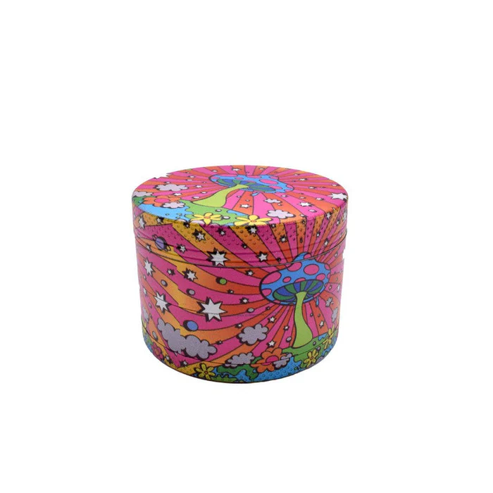 Photograph of product: 63mm 4 Part Grinder - Shrooms