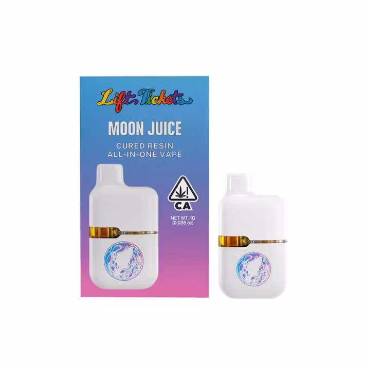Photograph of product: SPACE COOKIES MOONJUICE 1G ALL IN ONE