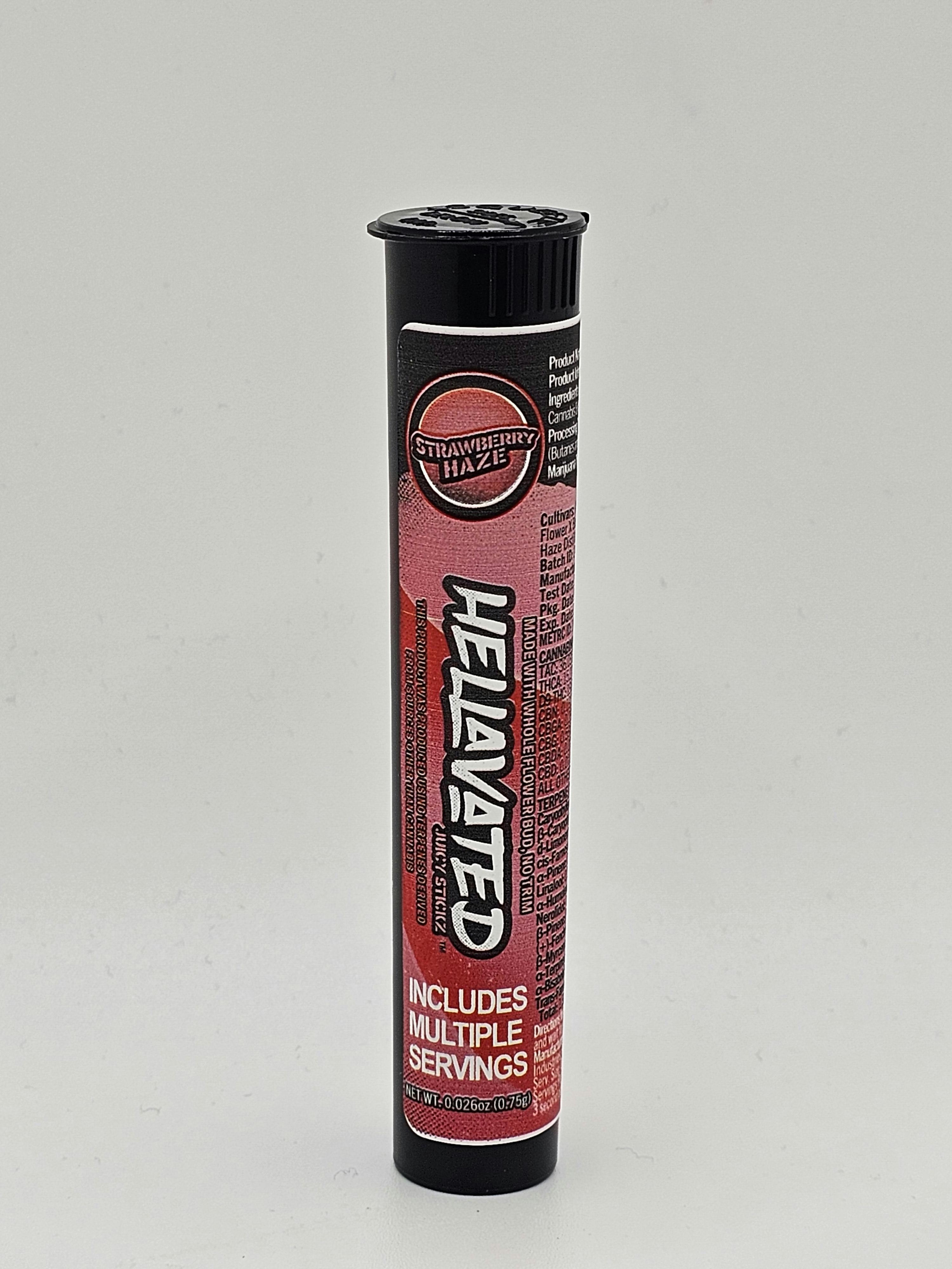 Photograph of product: STRAWBERRY HAZE .75G INFUSED PREROLL (H)