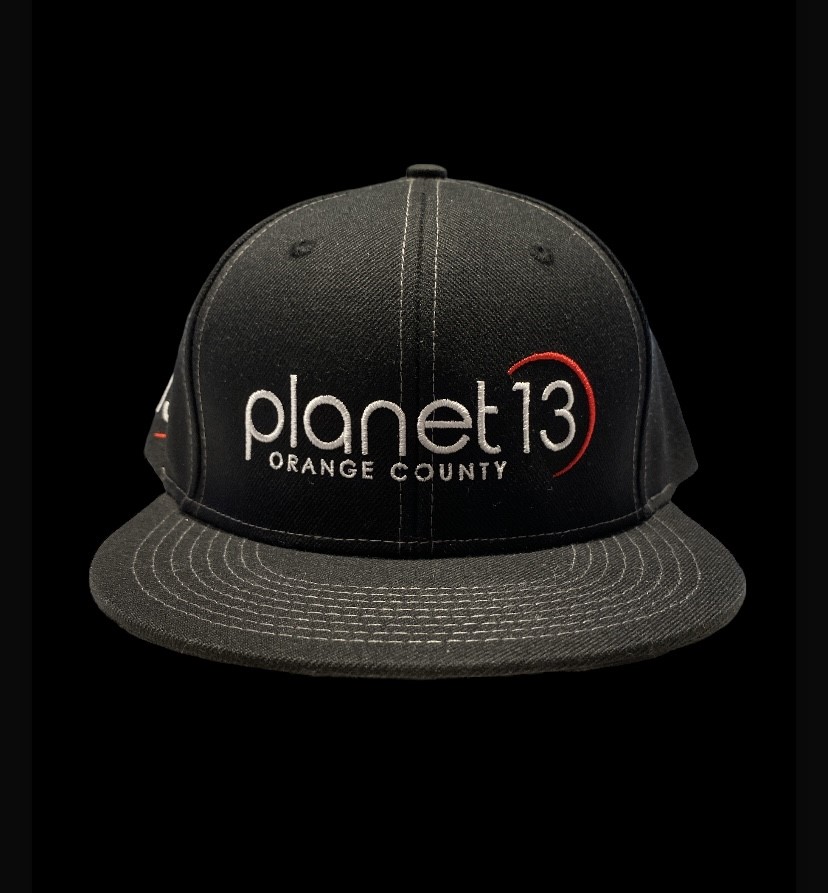 Photograph of product: Black Flat Bill P13 OC Hat