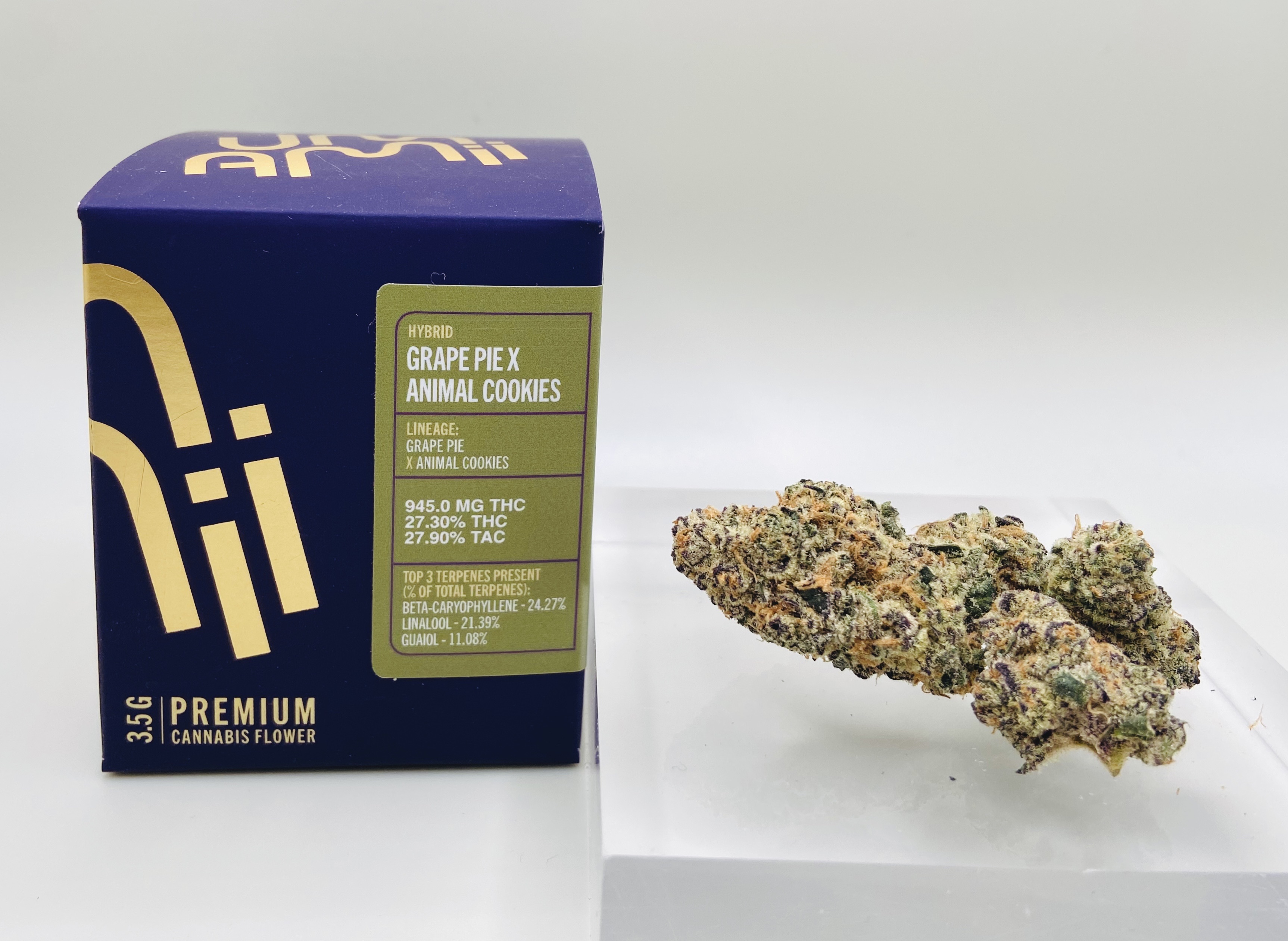 Photograph of Product: Umamii - Grape Pie x Animal Cookies - 3.5g