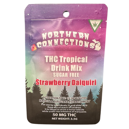 Photograph of product: Northern Connections Strawberry Daiquiri Sugar Free Dissolvable Drink Mix 50mg TH-oui
