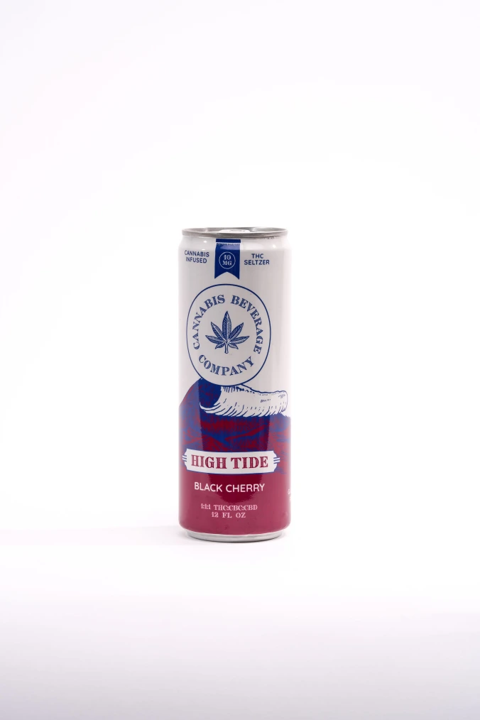 Photograph of product: High Tide Seltzer Black Cherry (H) 10mg