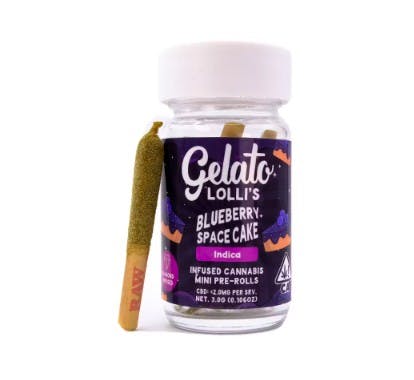 Photograph of product: $40.94  Blueberry Space Cake Gelato Lolli's 3g - 
