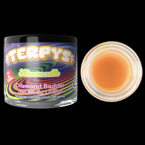 Photograph of product: Terpys Limoncello Diamond Badder 2g - Sales Floor
