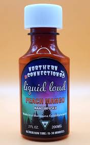 Photograph of product: Northern Connections - Rosin Infused TH-oui Syrup - Peach Mango - 200mg