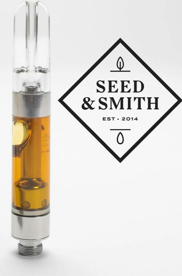 Photograph of product: Seed & Smith - Motor Breath #15 1000mg Live Resin Cartridge