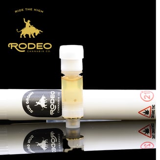 Photograph of product: Rodeo Live Resin Velvet Diesel (H) 1g Vape (C0070000186)