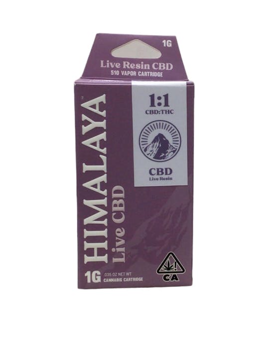 Photograph of product: 1:1 CBD 510 Cart