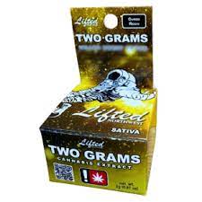 Photograph of product: LIFTED - EXTRACT - SUGAR WAX - 2G - Oui'd - BROKEN BITS