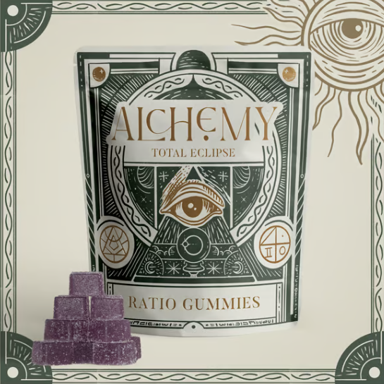 Photograph of product: Alchemy | Cranberry Lime 3:2:1 (CBD,TH-oui,CBG) Gummies 20Pk - Hybrid