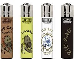 Photograph of product: Clipper | Zig Zag Refillable Lighter