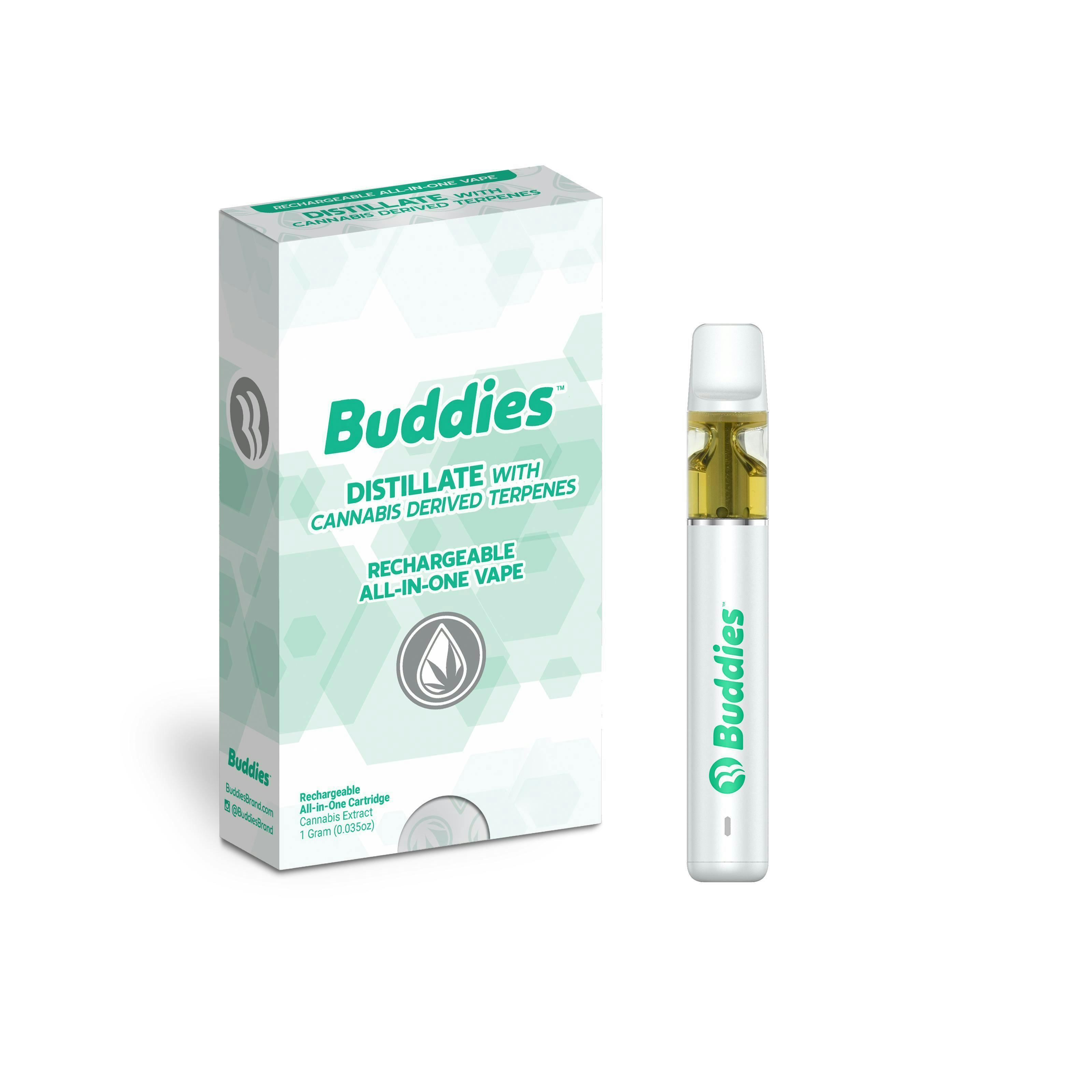 Photograph of product: Buddies 1g AIO - Alien OG