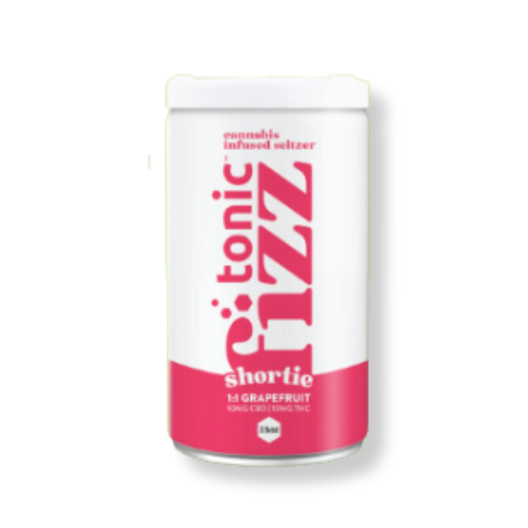 Photograph of product: Tonic Fizz - Grapefruit - 1:1 Seltzer Beverage - 10mg