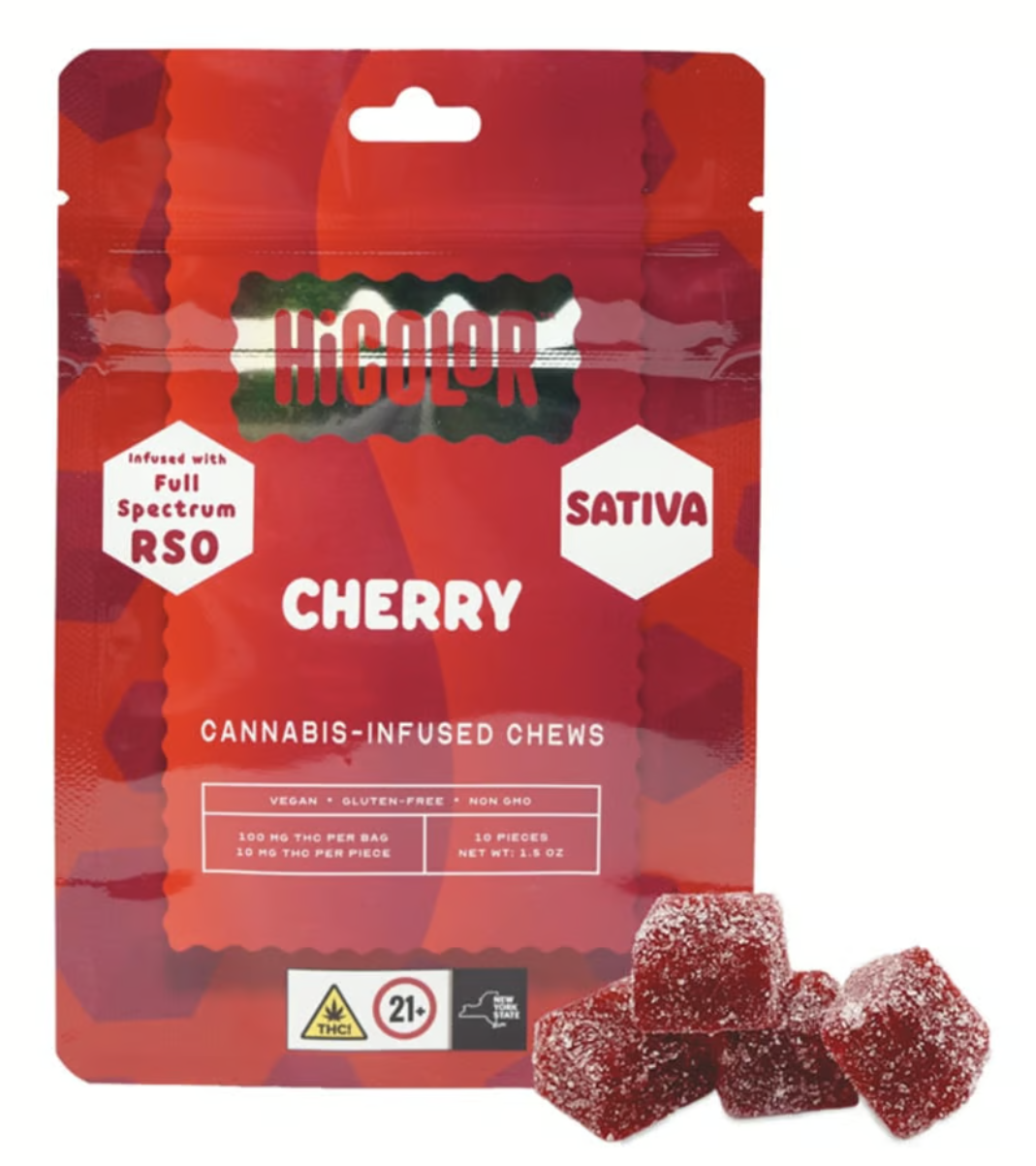 Photograph of product: HiColor | Cherry | RSO Chews